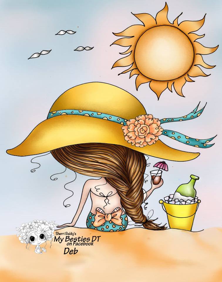 Summer FUN! Bestie img143 Instant download Sherri Baldy My Bestie ...